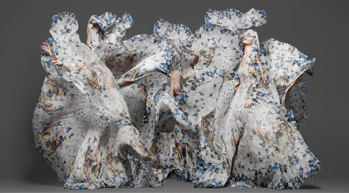 Alexander McQueen X Damien Hirst YESON FASHION